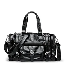 Новинка PU Для Мужчин's Сумки Мода Стиль многофункциональный плеча диагональ дорожная сумка