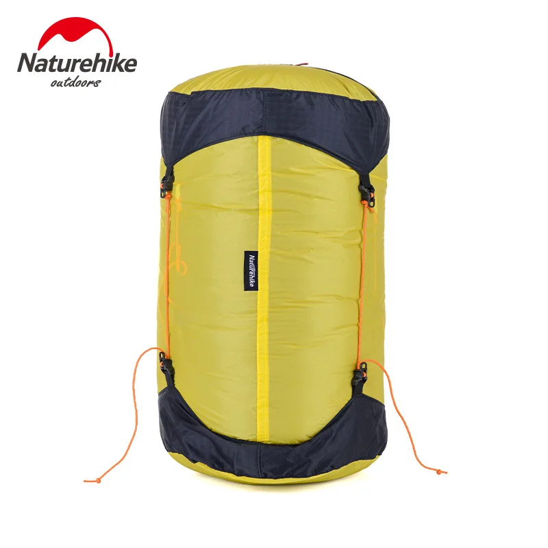 Online NatureHike Kantong tidur Di Luar Ruangan Pack Penyimpanan Kompresi Stuff Sack Kualitas Tinggi Membawa Tas Untuk Camping Hiking Gunung M L XL