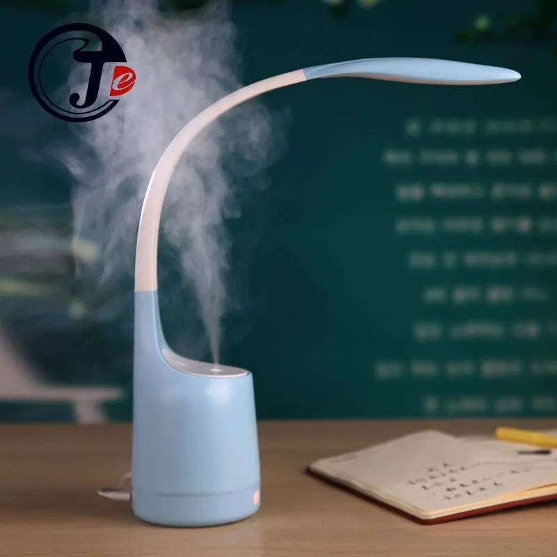 Ultrasonic LED Light Air Humidifier with Table Lamp Air Freshener Umidificador Aroma Essential Oil Diffuser Humidifiers for Home