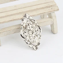 20Pcs connettori in filigrana placcati argento connettore in metallo per gioielli che fanno accessori ciondolo fai da te