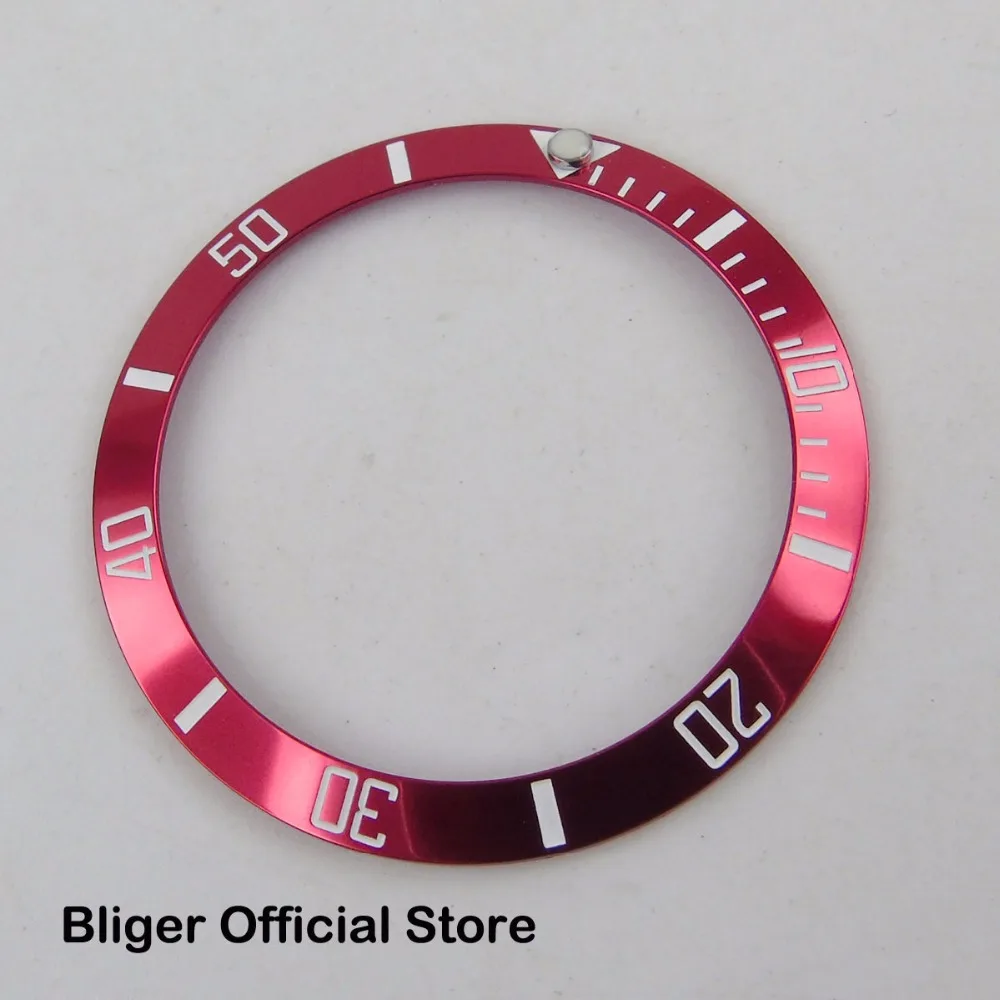 38 millimetri Orologio Lunetta Cinese Rosso Anello Della Lega di Alluminio  Inserto Adatto per 40 millimetri Orologio Automatico|Watch Faces| -  AliExpress
