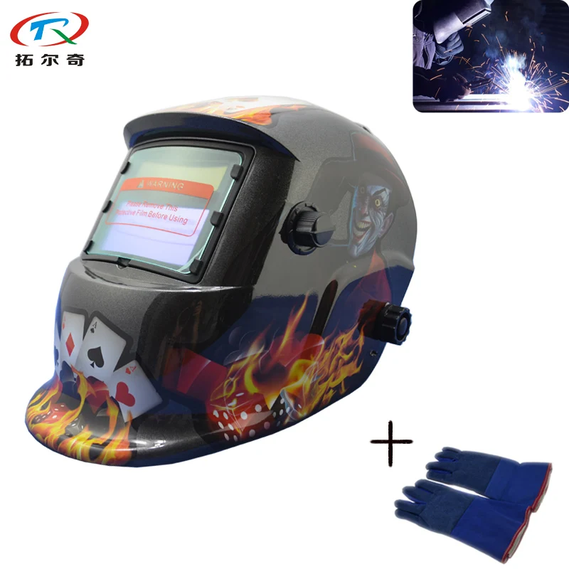 Welding Glove Welding Equipment Welding Helmet Auto Darkening Electric