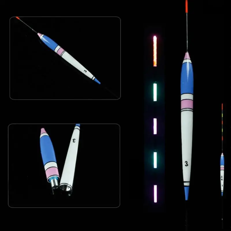 Светодиодный электронный пробкового дерева Ночное видение поплавок Световой рок плавучести Полюс