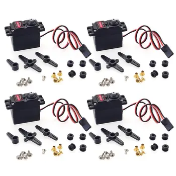 

ZD Racing M0200 20g Standard Steel Gear Full CNC Aluminium Shell Coreless Servo Waterproof Servo for Helicopter