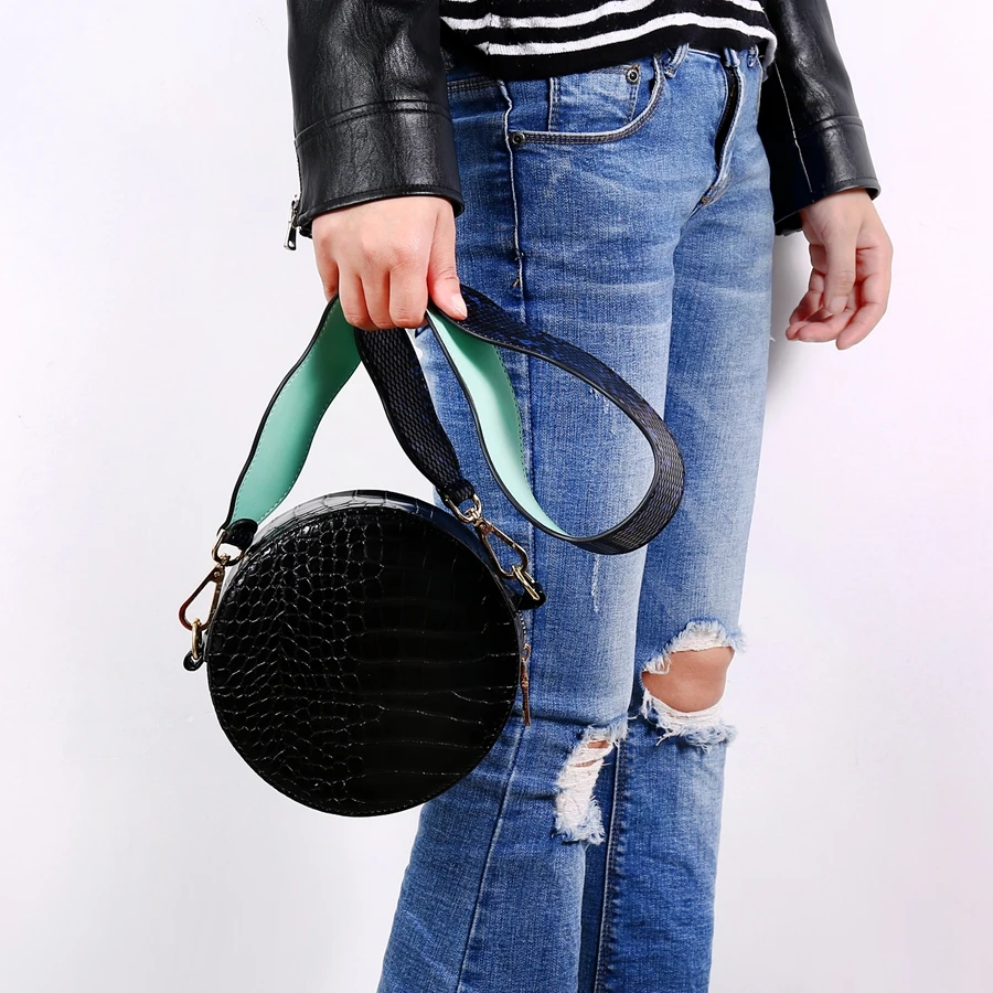 Новая сумка ремень Винтаж аксессуары для тотемов для сумки волна ремень Змеиный плечевой известный бренд женщина гитары ремни