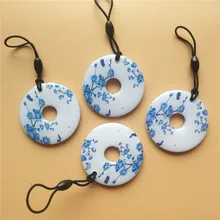 1 шт. синий T5577 копия перезаписываемый дубликат RFID поисковая метка идентификатор ключ кольцо для ключей 125 кГц карта доступа