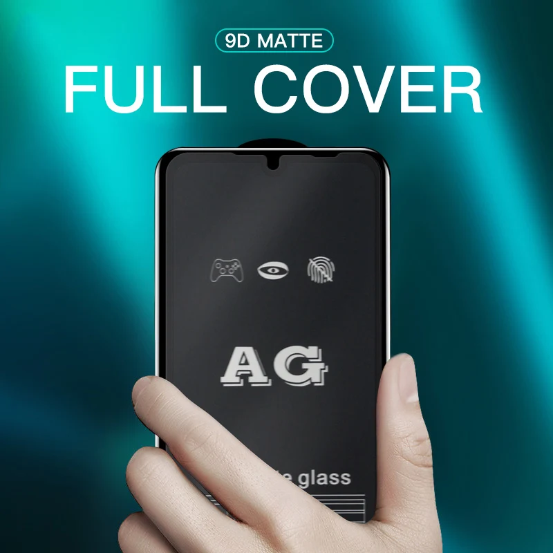 

Full Cover Matte Tempered Glass For Xiaomi Mi A1 A2 5X 6X 8 9 SE Lite Mix 2S 3 F1 Explorer Redmi K20 Pro Screen Protector Film