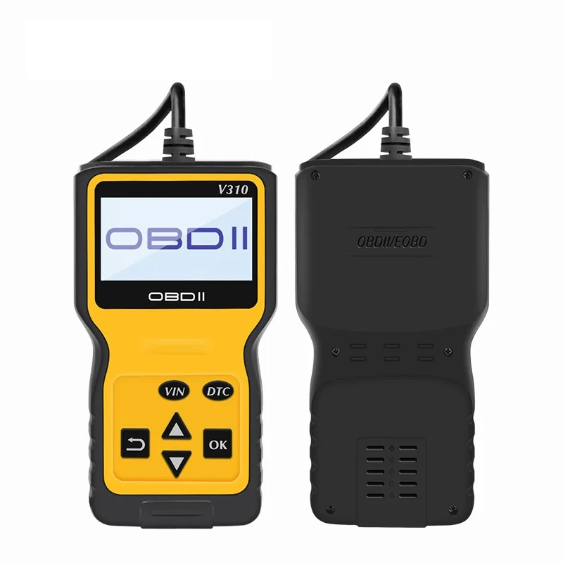 Автомобильный сканер V310 MINI OBD2, считыватель кодов, проверка неисправности двигателя V310, Автомобильный датчик скорости, диагностический инструмент, считыватель кода неисправности V1.1 16pin