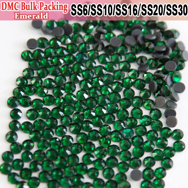 

Bulk Packing Hot Fix Iron On Beautiful stoning design stones and crystals Emerald Transfer Designs Hotfix Rhinestones