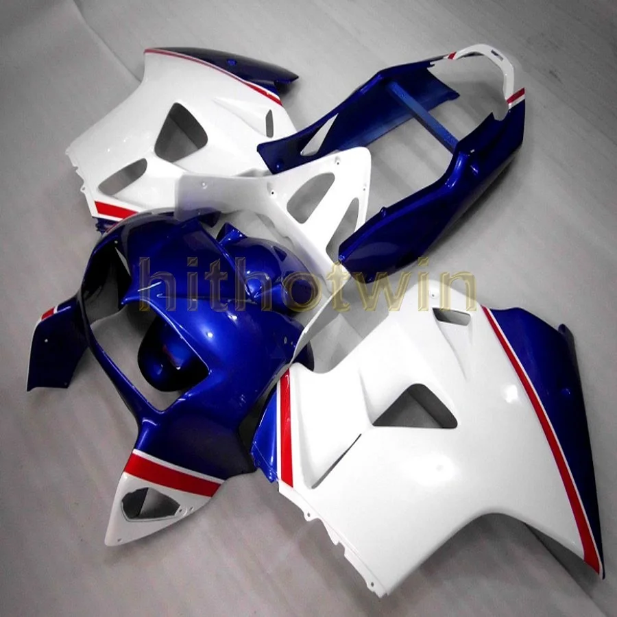 Пользовательские мотоциклетные обтекатели ABS для HONDA VFR800 1998 1999 2000 2001 VFR 800 98 99 00 01+ 5 подарков+ синий белый кузов - Цвет: F