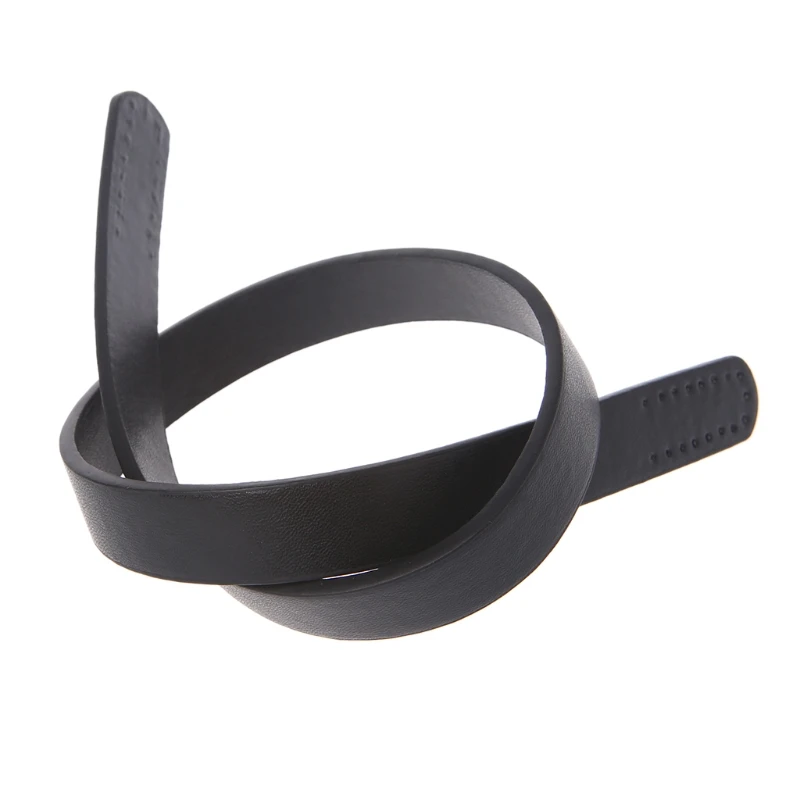 THINKTHENDO 1Pair Fashion Handles for Handbag DIY Bag Accessories Short Straps Sewing Craft Faux leather