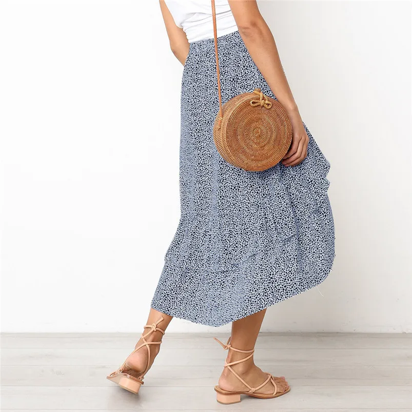 Spring Summer Autumn Hot Selling New Style Women's Sexy Casual Party Printing High Waist Hip Long Ankle length Skirt R11 (9)