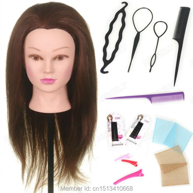 barbie head for hairstyling