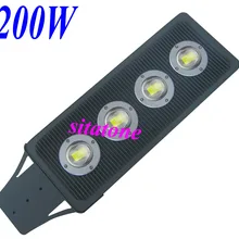 Распродажа AC85-265V 200 Вт светодиодный уличный свет IP65 Bridgelux 130lm/Вт светодиодных чипов 4*50 Вт Светодиодный фонарь 2 года гарантии