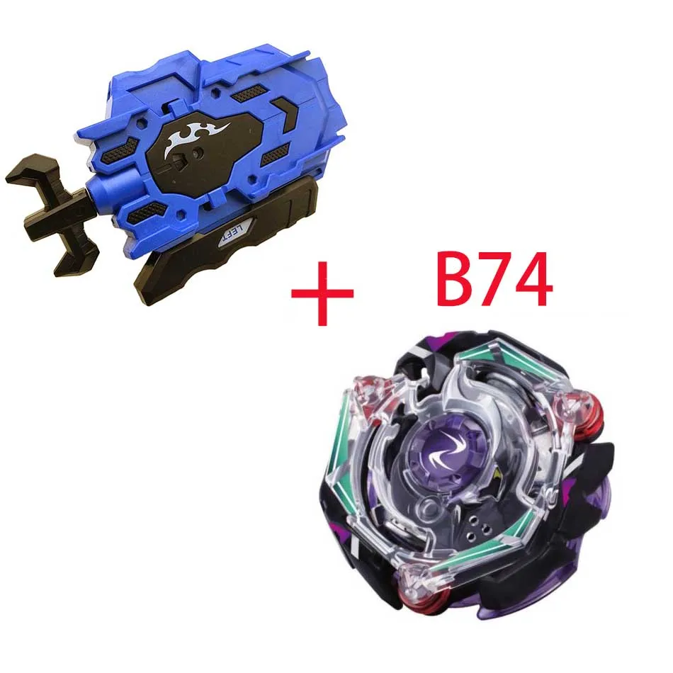 Горячие стили B122 Beyblade Металл Fusion Bayblade Brust Топ Bayblade burst bay blade Launcher Bayblade игрушки для детей Подарки - Цвет: B74