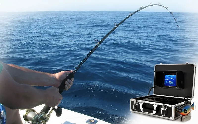Фабрика 30 м Mytopia подводная рыбалка Водонепроницаемая видеокамера ЖК цветной монитор экран камера для поиска рыбы