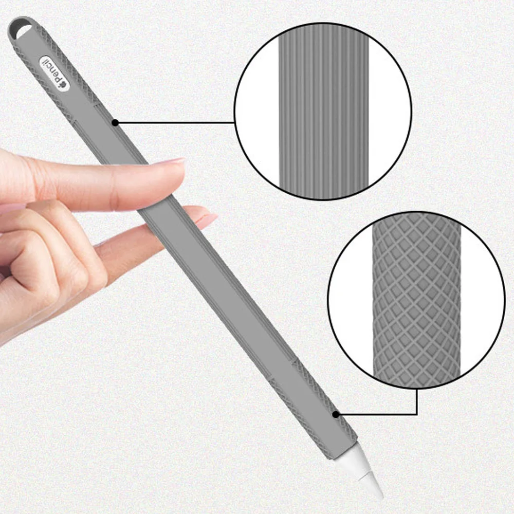 Мягкий силиконовый чехол для Apple Pencil 2 Чехол iPad Pro 2018 сенсорный Стилус планшета