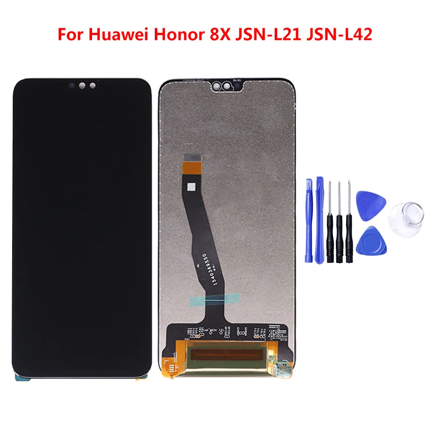 100% новый дисплей для Huawei Honor 8X ЖК сенсорный экран дигитайзер JSN L21 L42 AL00 Замена