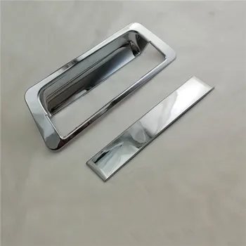 

Chrome accessories for nissan navara brute d40 tail gate trim for nissan frontier navara d40 2006 -2013 car styling plate parts