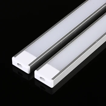 

50cm Ultra-thin Mini Aluminum Trough Groove Slot for LED Rigid Strip Lamp Bar Light Pot Shell