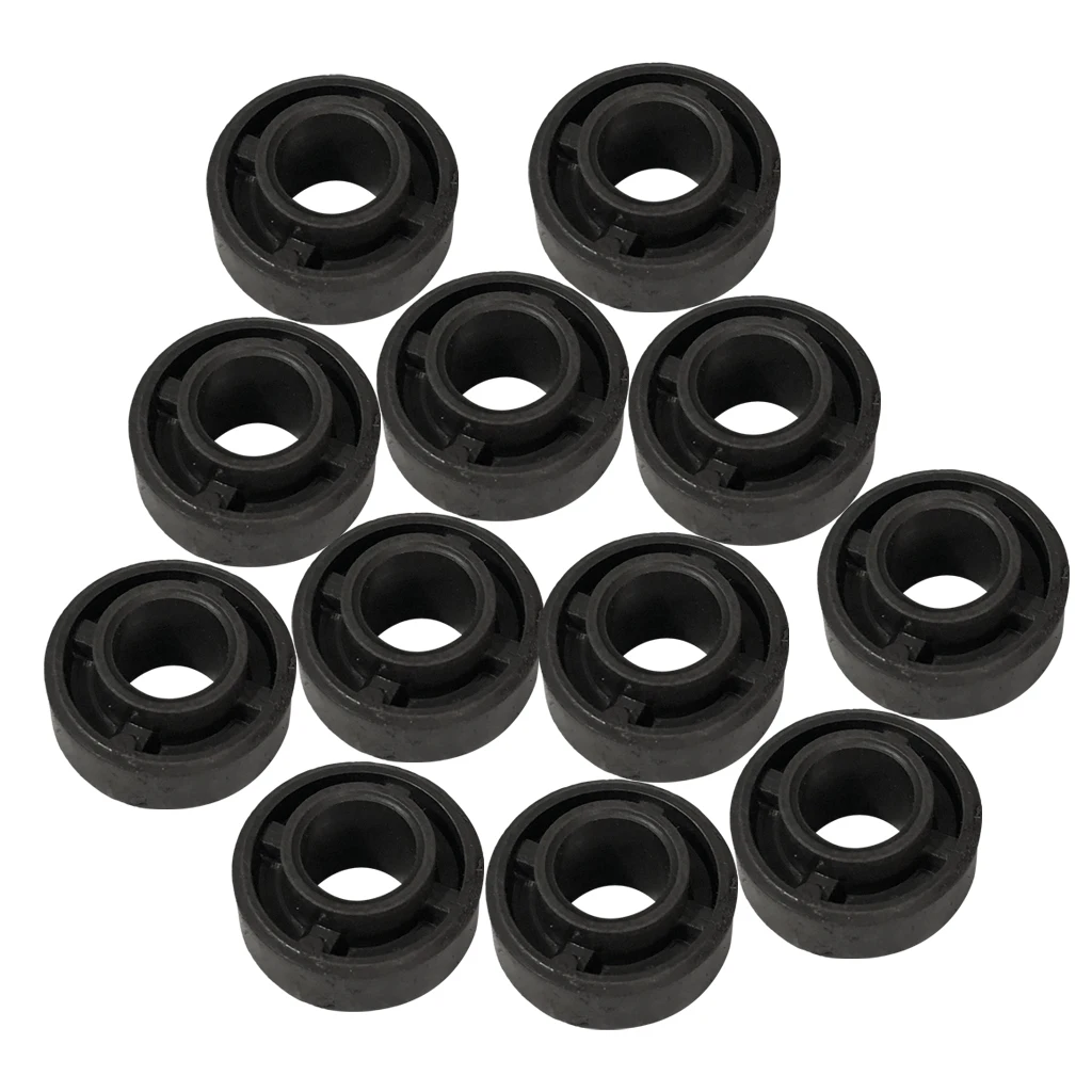 

lot 12pcs Flash Roller Wheels LED Light Sliding inline Skate Wheels Magnetic Core Black