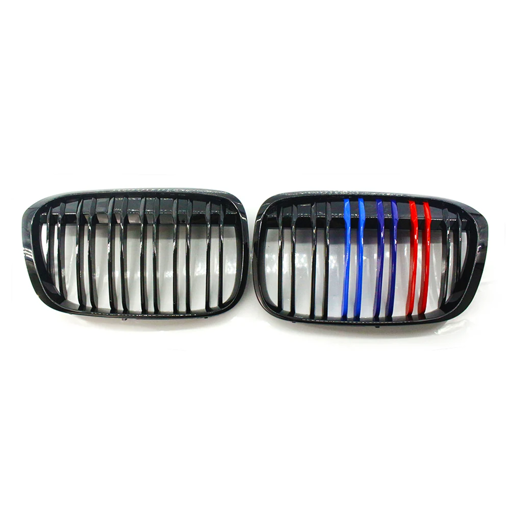 

M Style For BMW X1 F48 F49 Bright Black 2016-2018 Front Grille