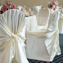 WedFavor 100 шт. завязывается на Универсальный Атлас чехлы для стульев Свадебные Обёрточная бумага стульев для дома Банкетный вечерние украшения событие