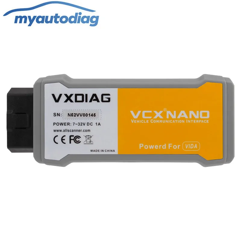 2019 Новый VXDIAG VCX NANO для инструмент для диагностики Volvo же как кости 2014D для Volvo