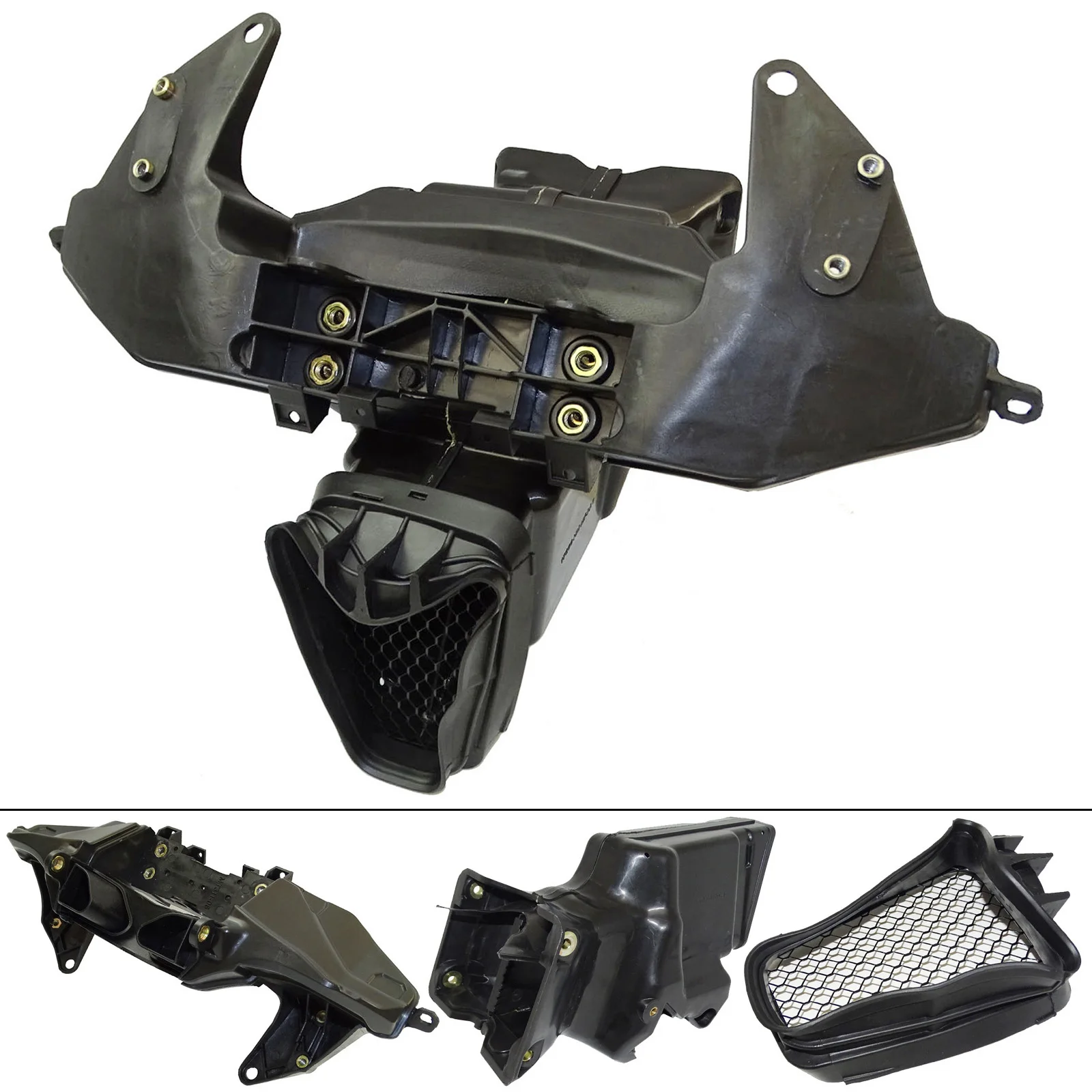 

Headlight Stay Bracket + Ram Air Intake Duct Tube Rubber Kit For HONDA CBR600RR CBR 600 RR F5 PC40 2007 2008 2009 2010 2011 2013