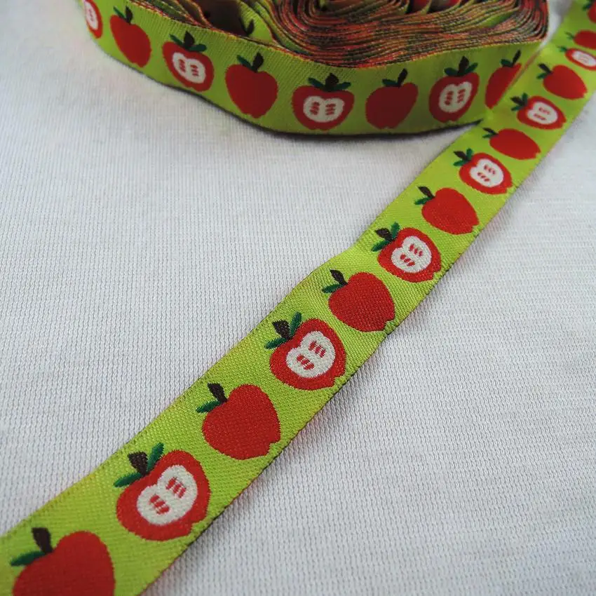 One Metre Dog Jacquard Ribbon Trim 16 mm 100/% Polyester