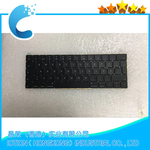

Original New A1708 Keyboard Sweden Swedish for Apple Macbook 13.3" A1708 Sweden Swedish Keyboard Late 2016 Mid 2017 Year