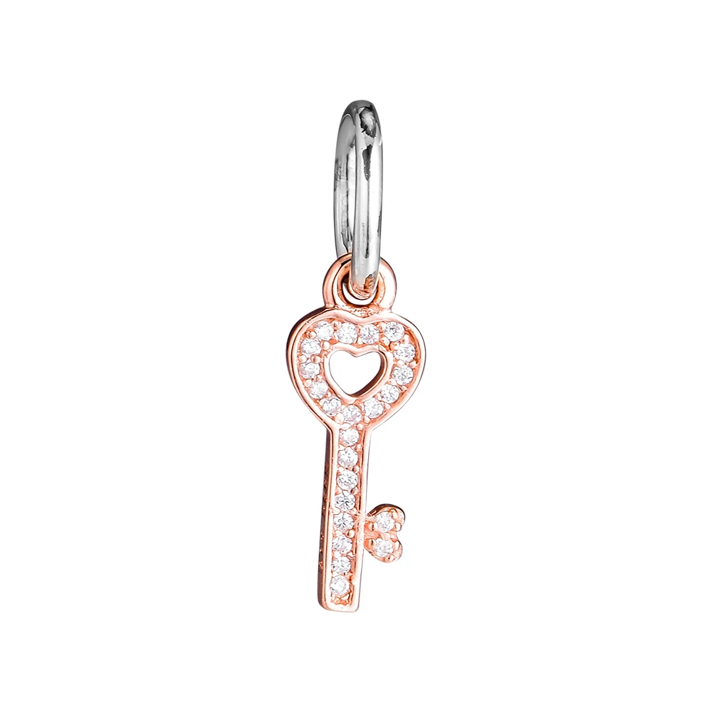 Fit Pandora Charms Bracelet Rose Gold 