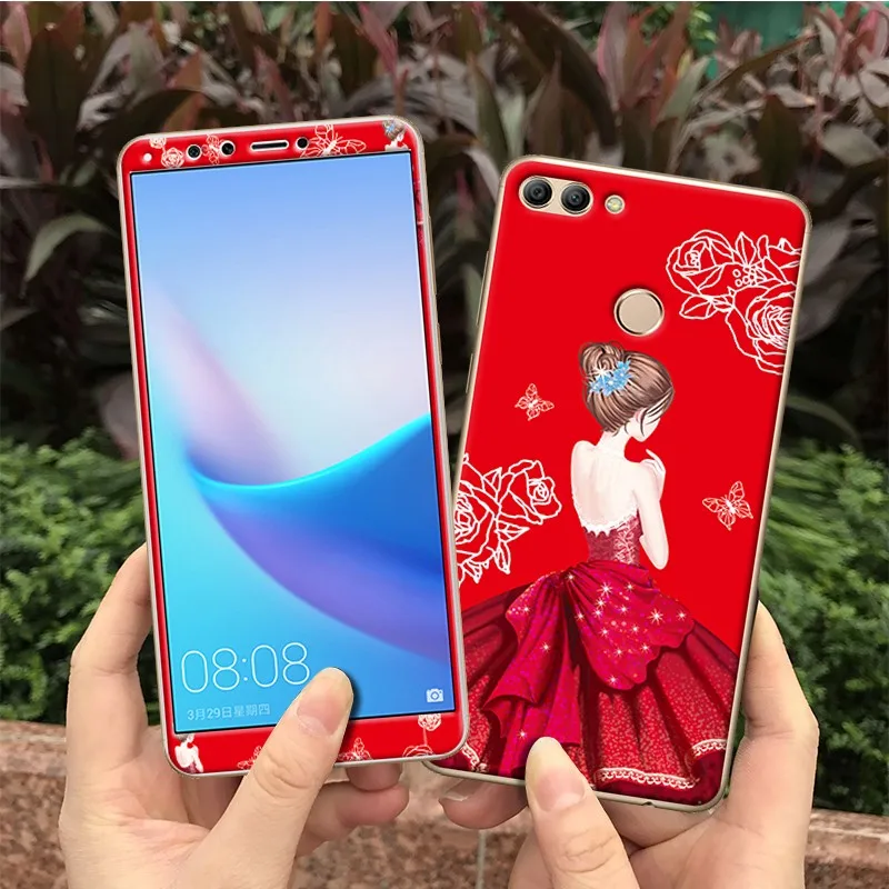 Huawei Y9 2018 Enjoy 8 Plus case cover glass screen protector (24)