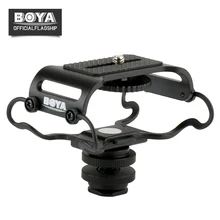 Boya BY-C10 montaje de choque micrófono microfone shockmount para zoom H4n/H5/H6 Olympus tascam Sony tascam DR- 40 DR-05