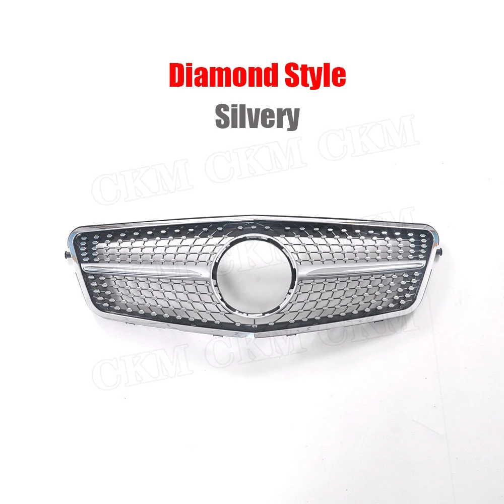 Автомобильная решетчатая Решетка переднего бампера Diamond для Benz W212 E250 E550 E350 E63 Для