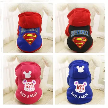 

Autumn/winter Cartoon Dog Hoodie Pet Dog Clothes for Dogs Coat Jacket Cotton French Bulldog Clothing for Dogs Pets Clothing Pug