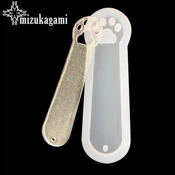 

1PCS UV Resin Jewelry Liquid Silicone Mold Cat Claw Charms Resin Molds Bookmark For DIY Necklaces Pendant Charms Making Jewelry