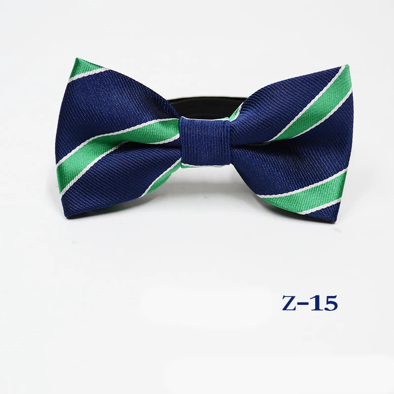 OnnPnnQ персональный Детский галстук-бабочка, классический, однотонный, цветной, в клетку, в полоску, для мальчиков и девочек, галстук, для свадебного шоу, одежда, аксессуары - Цвет: Z-15