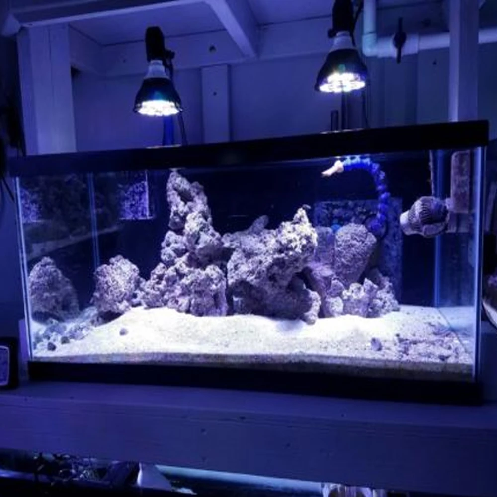 

54W LED Reef Aquarium Lighting E27 PAR38 LED Full Spectrum Coral Plant Grow Light Fish Tank Aquarium Lamp for SPS LPS Soft Coral