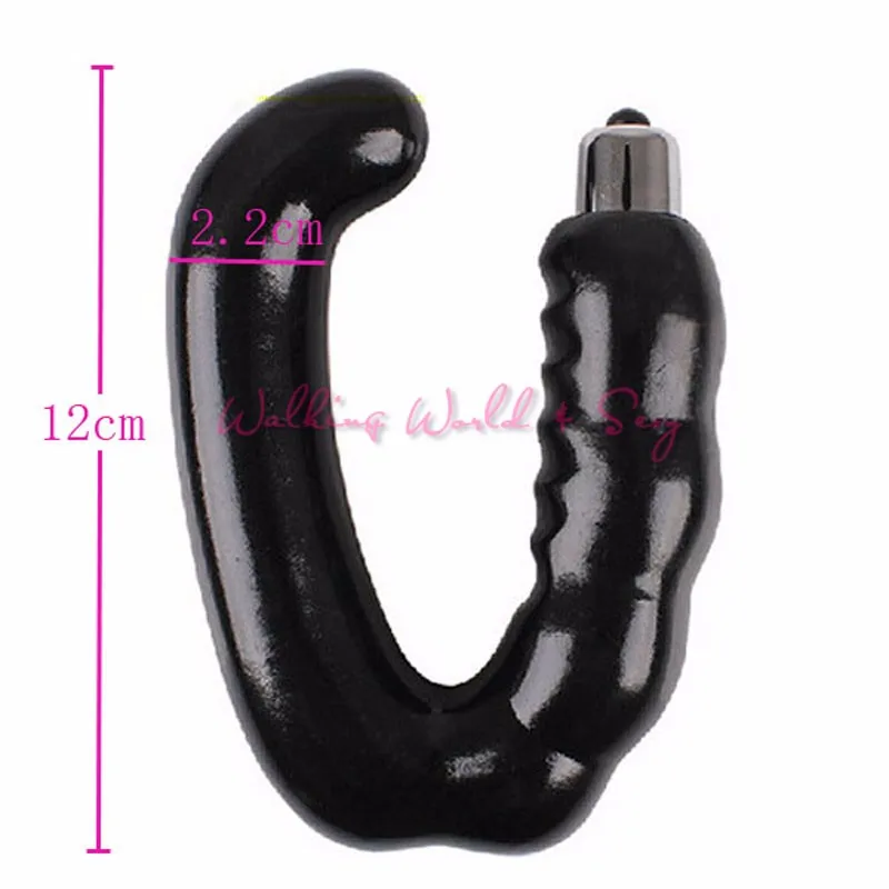 UC Shape G-Spot Anal Vibrator Prostate Massager Male Masturbation Butt Plug Anal Sex Toys For Men Gay Adult Adult Sex Products (7)