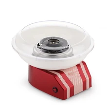 220 В ЕС штекер мини Электрический Cotton Candy Maker жесткий чехол-накладка типа «сделай сам» сахарная вата машина для День рождения HY99 AP16