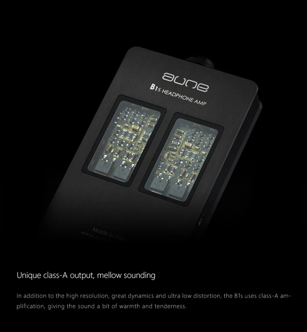 AUNE B1s B1 LTD Portable Headphone Amplifier Class A Headphone Amplifier Hifi Headphone Amp