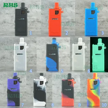 

2019 New!!! RHS Home Silicone Protective Case Cover Sleeve for Smoant Pasito Vape Pod Kit 1100mAh 10colors choice free shipping