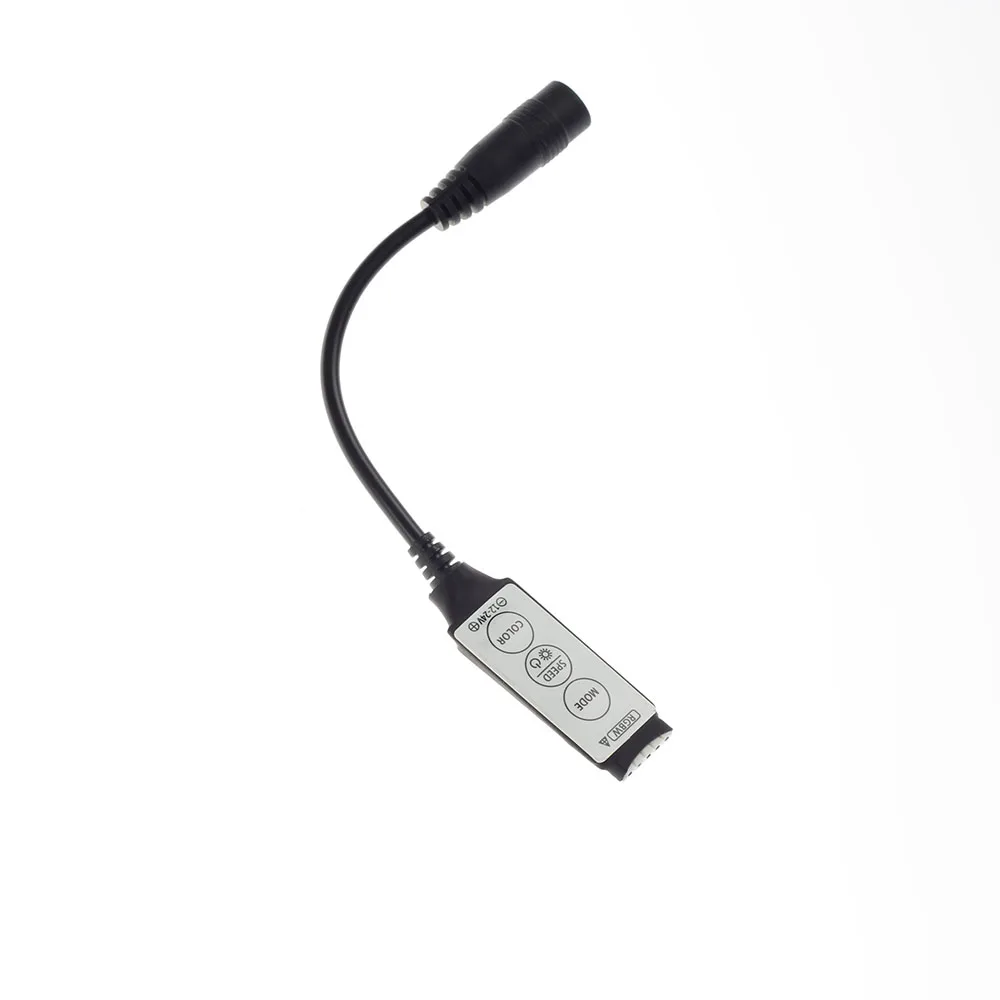 DC12V мини 3 клавиши RGBW контроллер для светодиодной ленты 5050 RGBWW 5PIN LED контроллер|rgbw