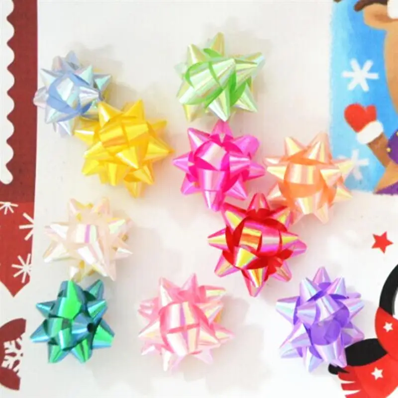 70 шт. коробка конфет дом пленка для автомобиля Цветочная корзина цветочные галстуки-бабочки в форме звездочек на день рождения, детский душ Свадьба Рождество юбилей
