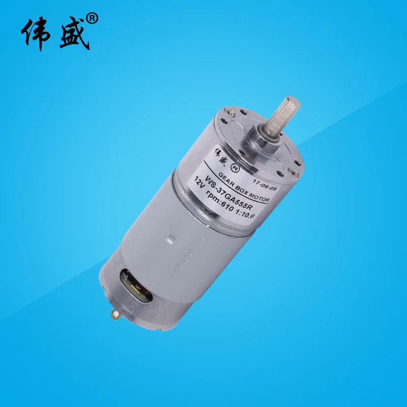 

[Deceleration motor] Micro DC gear motor 37GA555R positive and negative deceleration small motor micro motor