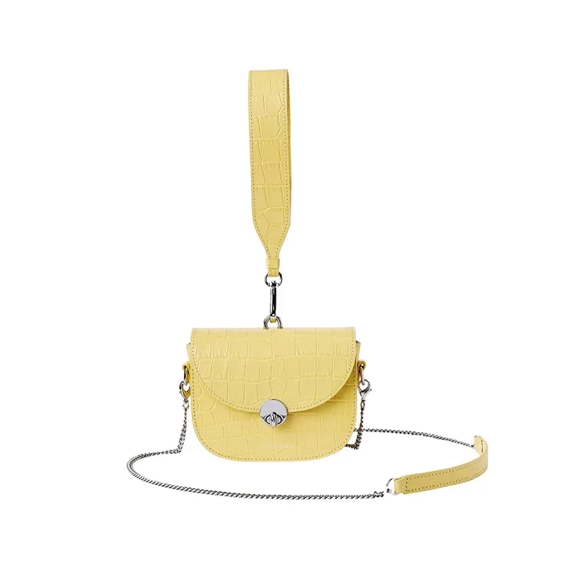 

2019 New Women Bags Corduroy Messenger Bags Patchwork Small Womens Handbag Chain Strap Clutches Yellow Black White Girl Belt Bag