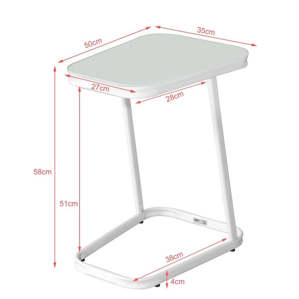 SoBuy FBT43 Modern Coffee Table Bed Sofa Table Laptop small desk Living Room Furniture