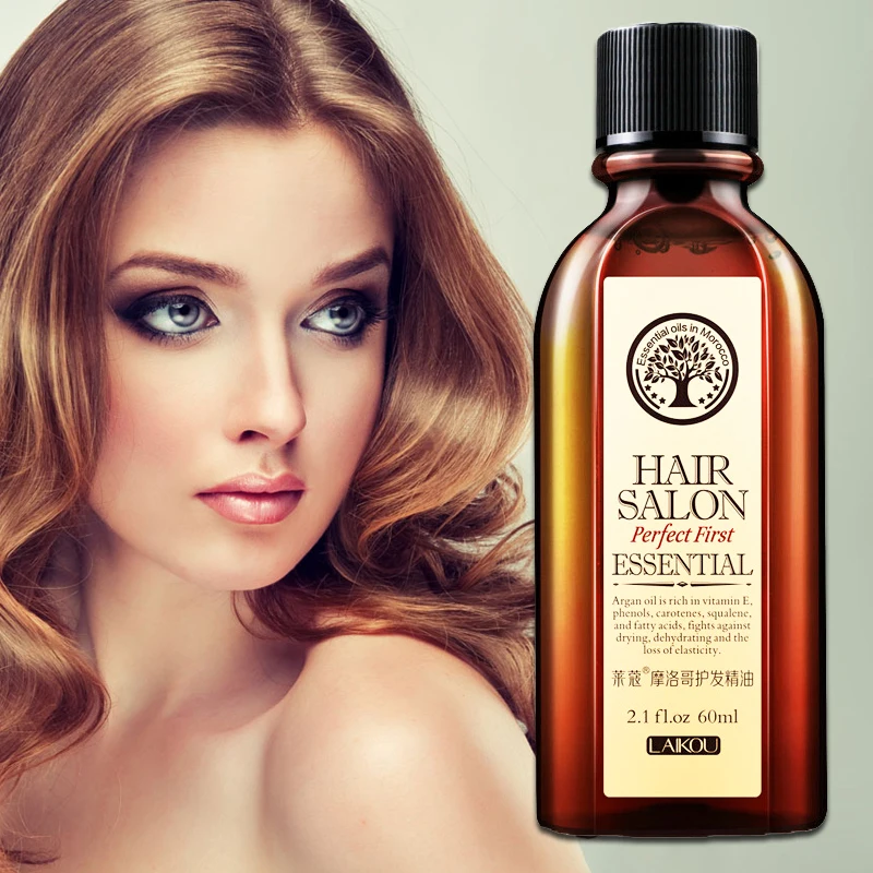 5pcs Multi functional Moroccan Pure Argan Oil for Hair Care Repair Dry