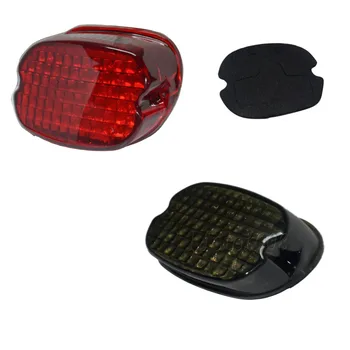 

Red Smoke LED laydown Taillight for Harley Dyna Electra Glide FXD FLHT FLTR FXST FLHX XL 1200